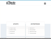 Tablet Screenshot of lequip49.fr